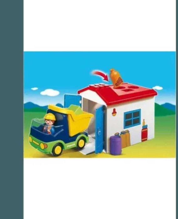 Camion Playmobil cu garaj