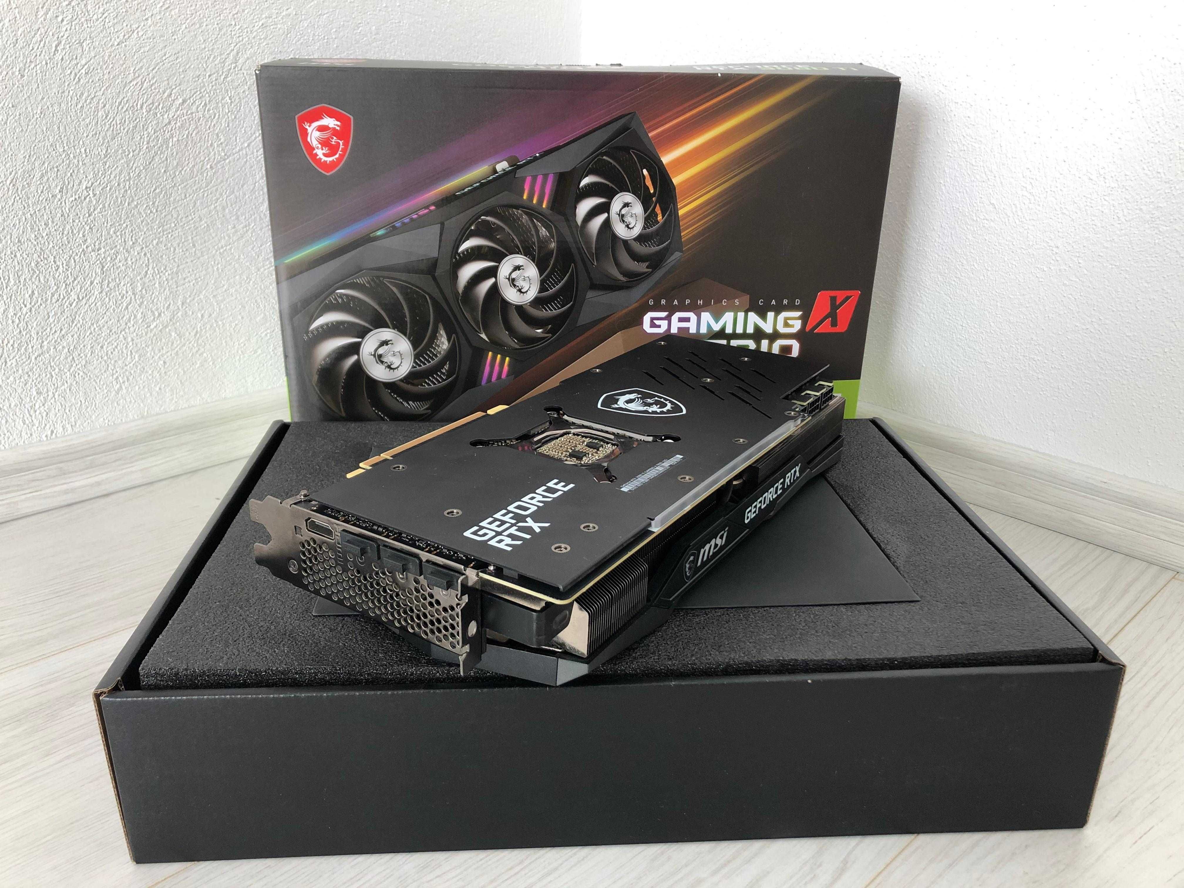 Placa video MSI Nvidia RTX 3080 Ti GAMING X TRIO, 12GB GDDR6X, 384-bit