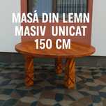 Masa din lemn rustică