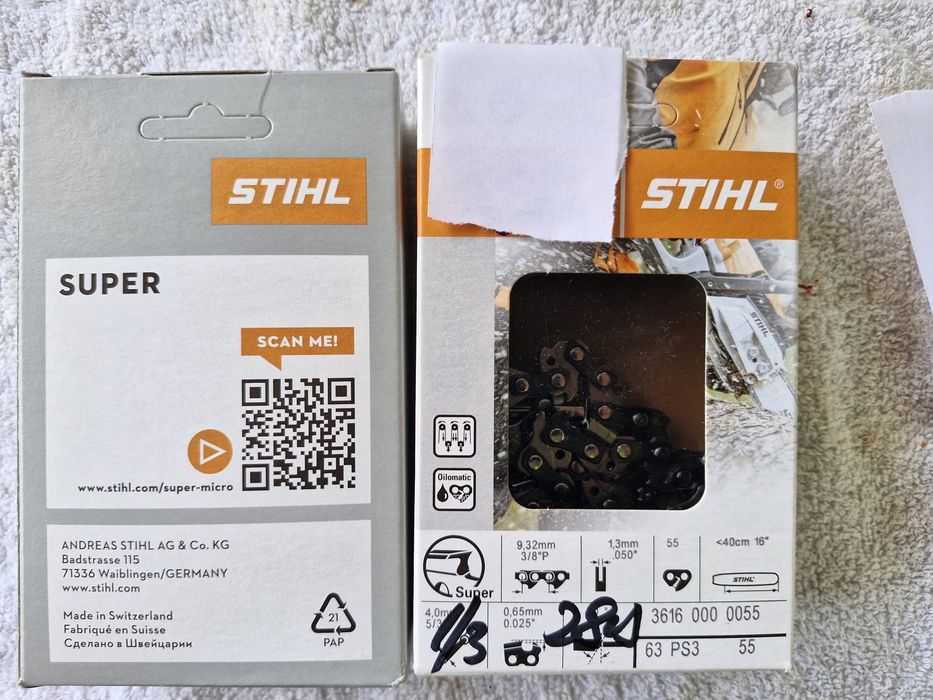 Lanț de drujbă Stihl si Oregon