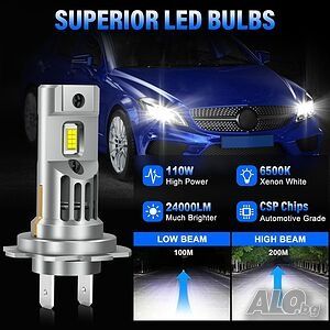 Led Крушки H7 за фар
