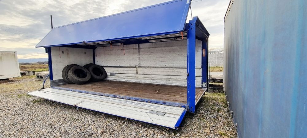 Container depozitare cu deschideri laterale complete