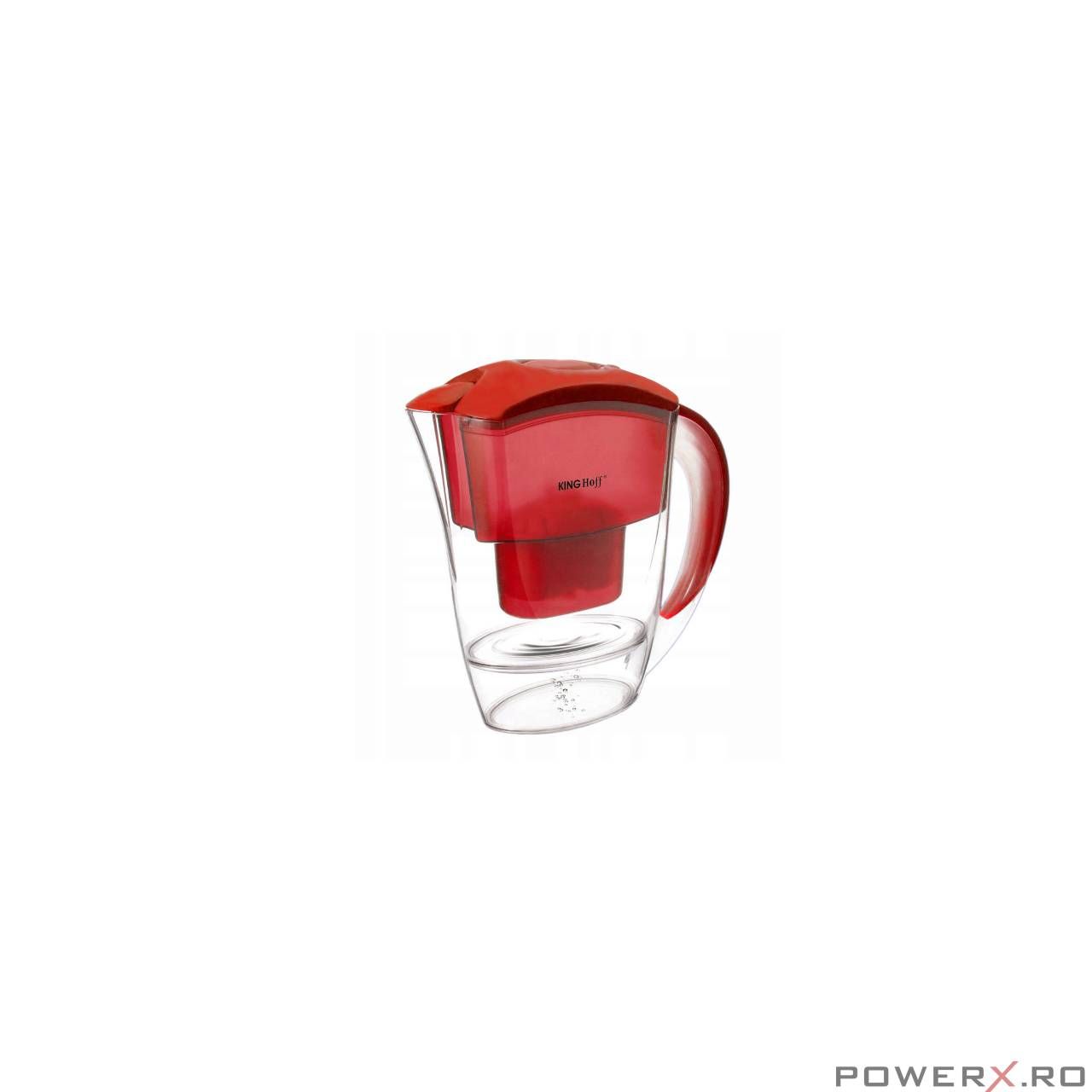 Cana filtranta pentru apa, 2.4 l, transparent, Kinghoff