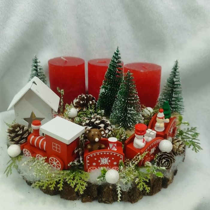 Коледни свещници