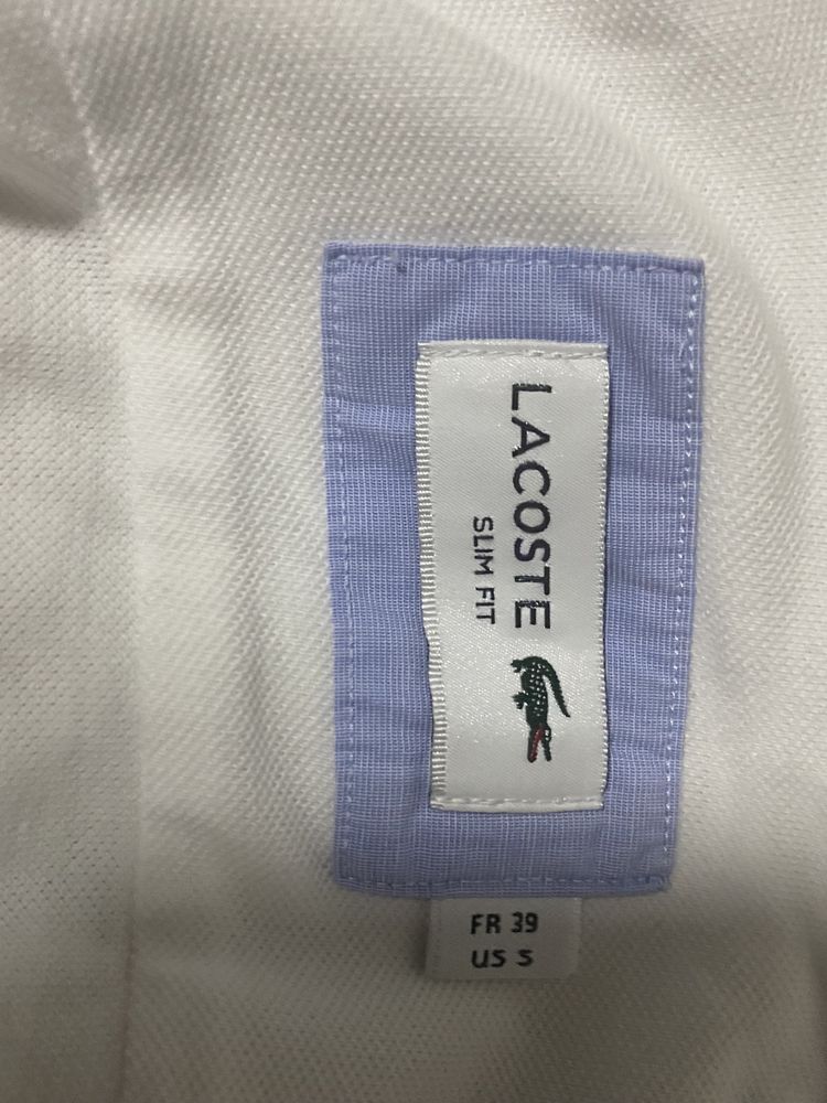 Оригинальная рубашка Lacoste 39(s)