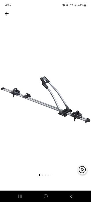 Bare portbagaj Thule + 3 suporti biciclete