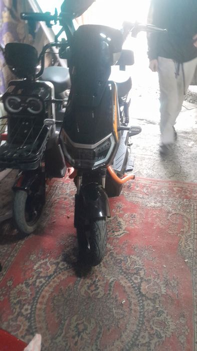 Электровелосипед Самурай,почти новый