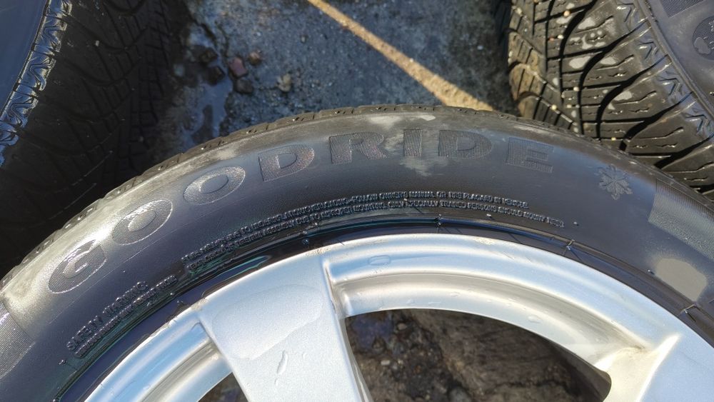 Jante Peugeot 407 17 5x108 cu anvelope allseason 215 55 17