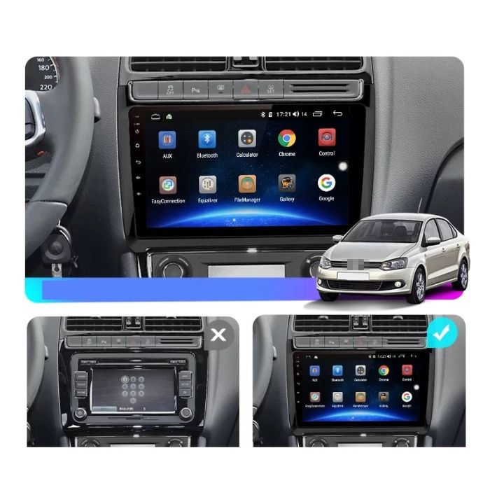 Navigatie VW Polo ( 2009 - 2017 ) Noua Garantie Camera Marsarier