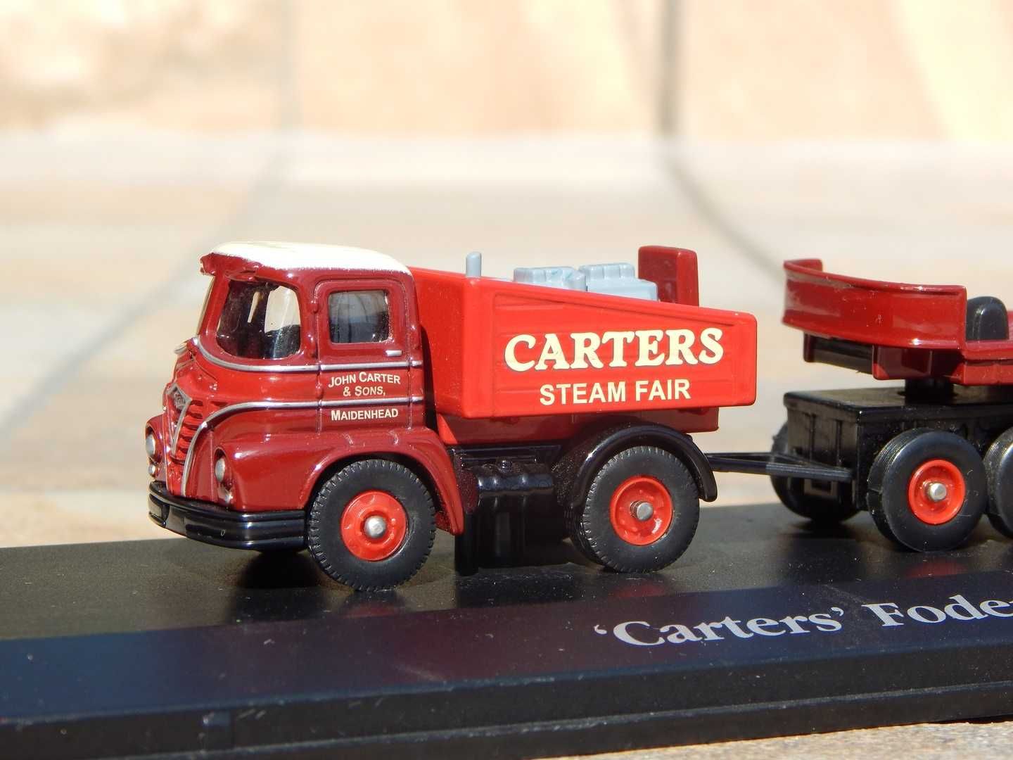 Macheta camion Foden S21 Carters 1958 cu trailer Corgi scara 1:76