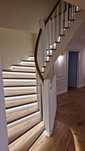 Scări interioare și balustrade din lemn masiv – Stejar, Frasin, Fag