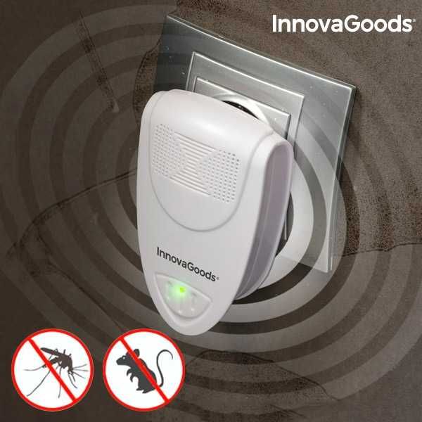 Aparat ultrasonic de alungat insecte și rozătoare mini