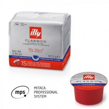 Kафе на капсули illy MPS Lungo 15 бр.