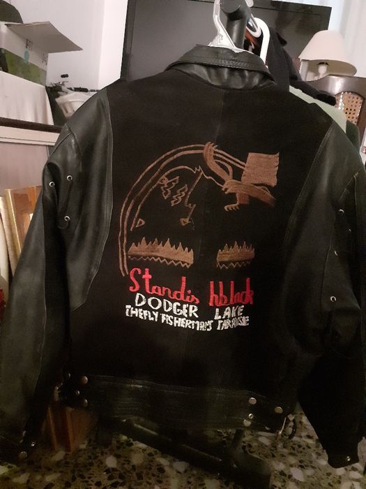 Geaca piele rock-motor Spania