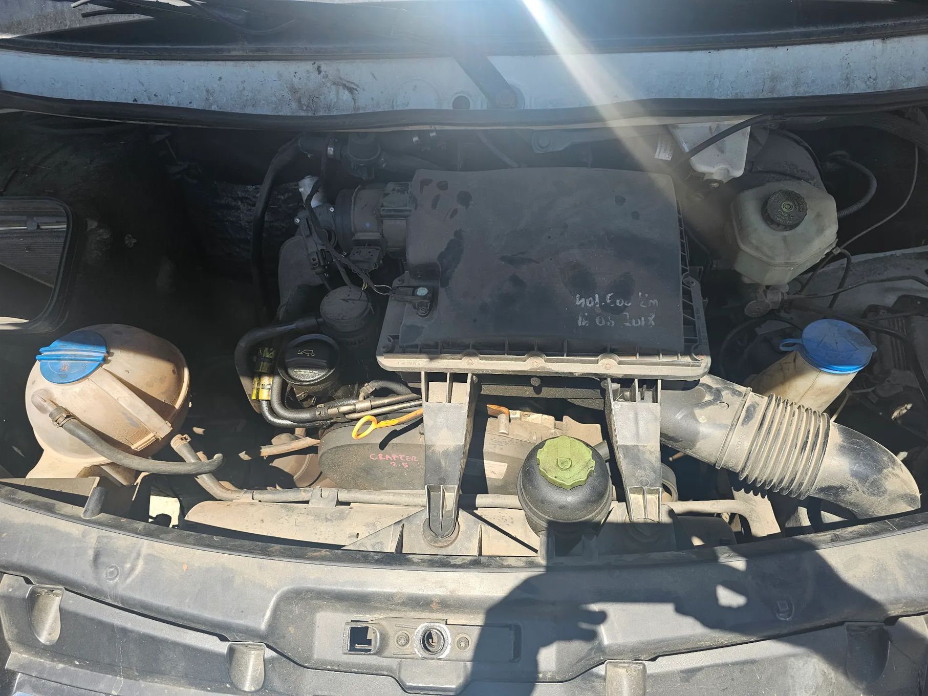 Dezmembrez VW CRAFTER 2.5 BJK 80 KW an 2009 euro 4