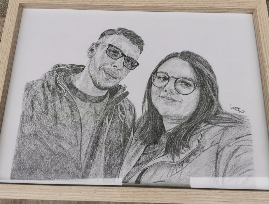 Portret in creion (personalizat)