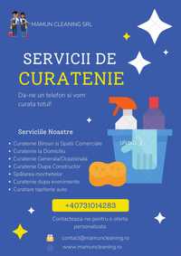 Oferim Servicii de Curatenie Profesionale Bucuresti Ilfov