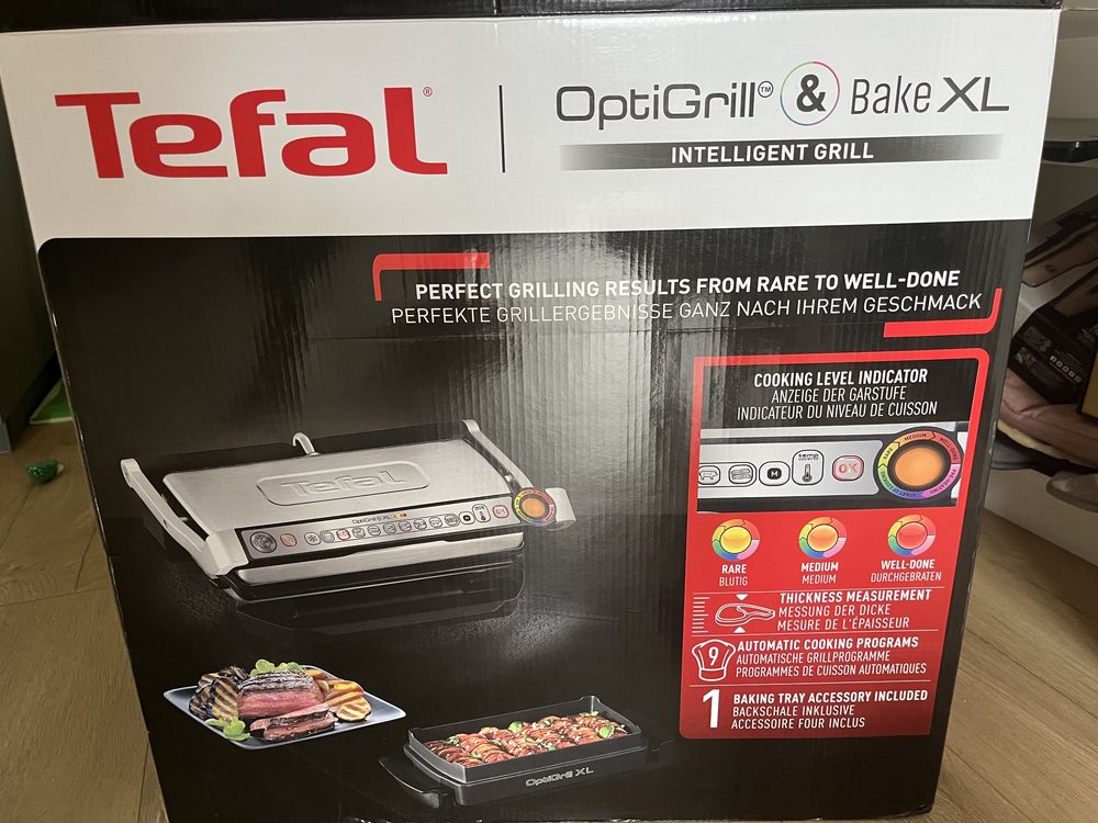 Грил Tefal Grill Optigrill + XL