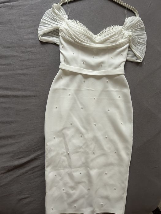 Rochie noua pt cununia civila, marimea 34-36