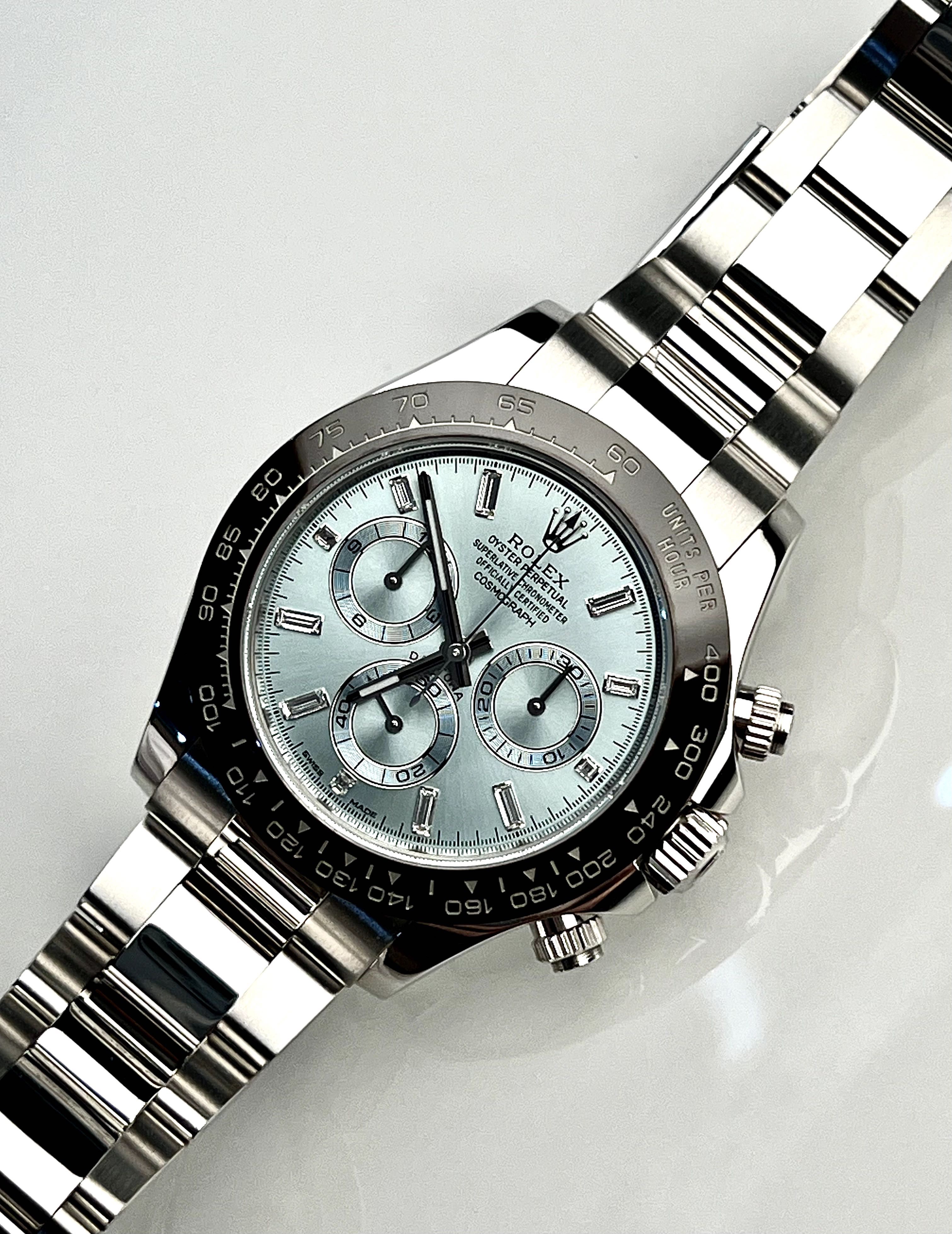 Rolex  Cosmograph Daytona 40mm Platinum 116506