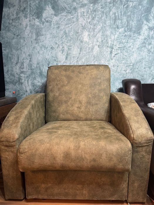 Fotoliu extensibil cu spatiu de depozitare