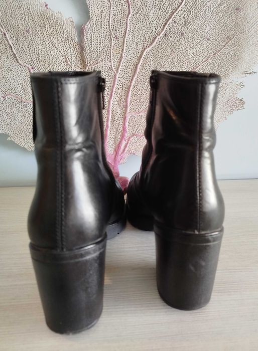 Черни боти VAGABOND – естествена кожа, №40