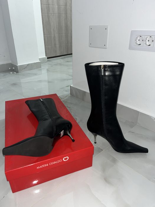 Cizme de piele naturala Martini Osvaldo