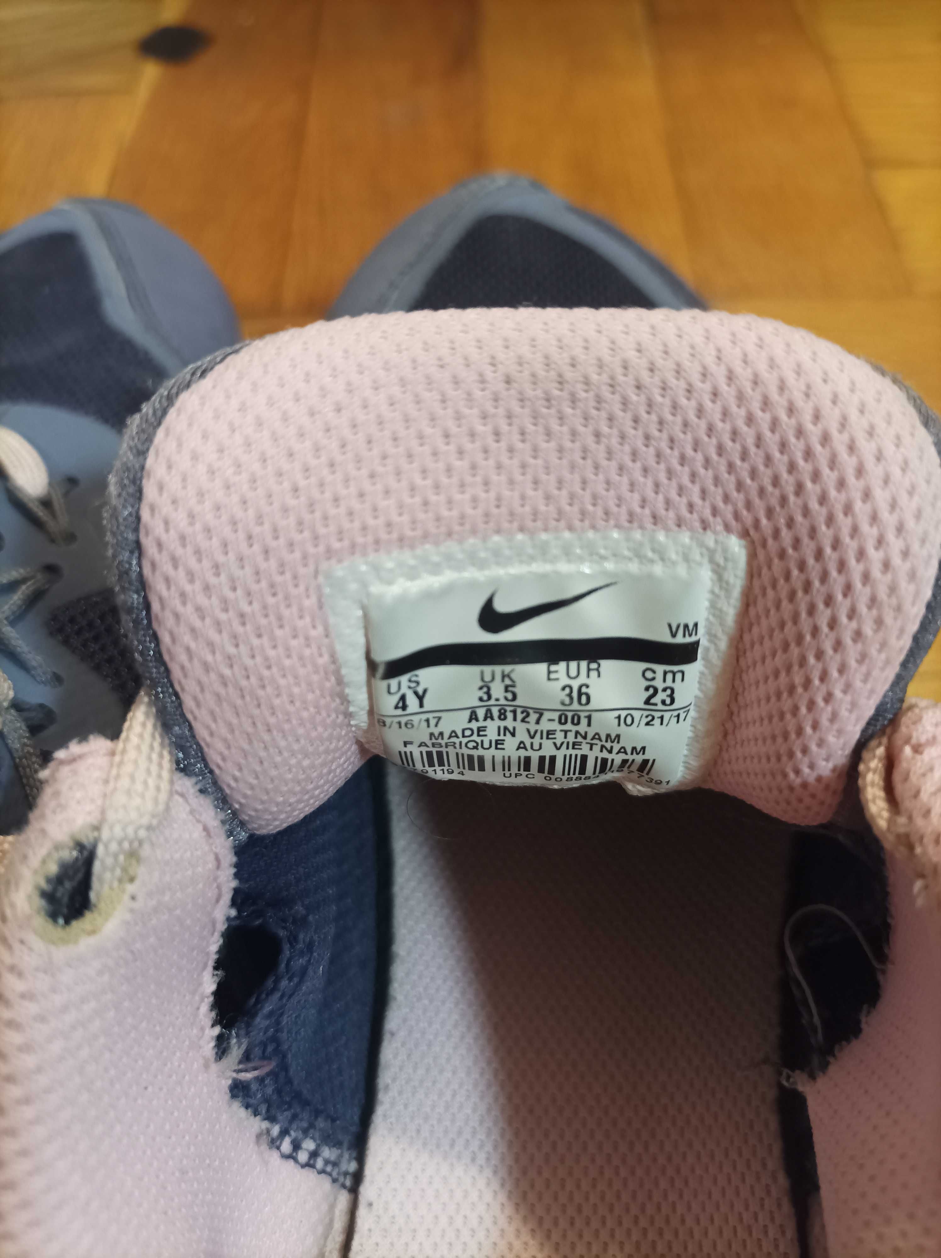 Продавам 3 чифта детски маратонки Nike за момиче - 36 номер