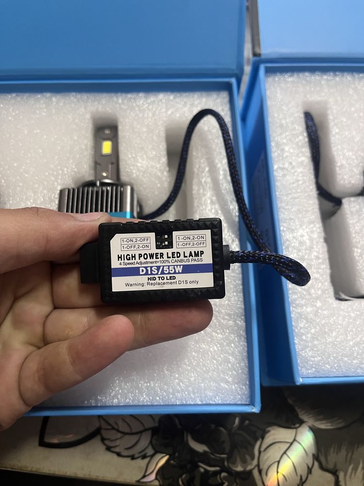 D1S LED крушки с перка и CANBUS