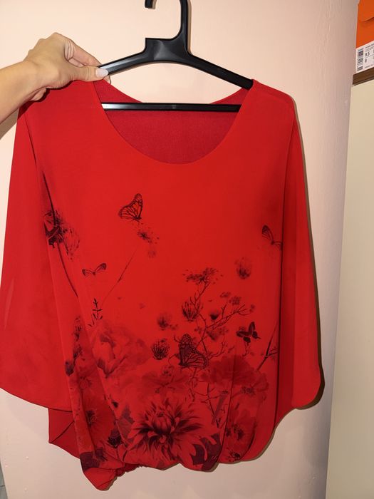 Дамски блузи с къс и дълъг ръкав, различни модели, много стилни - S