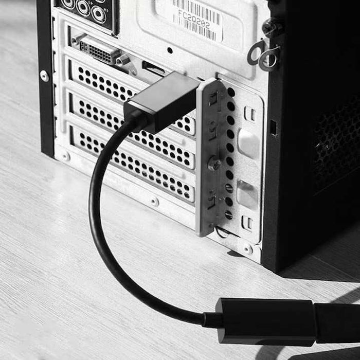 Adaptor Displayport la HDMI, fullHD, negru