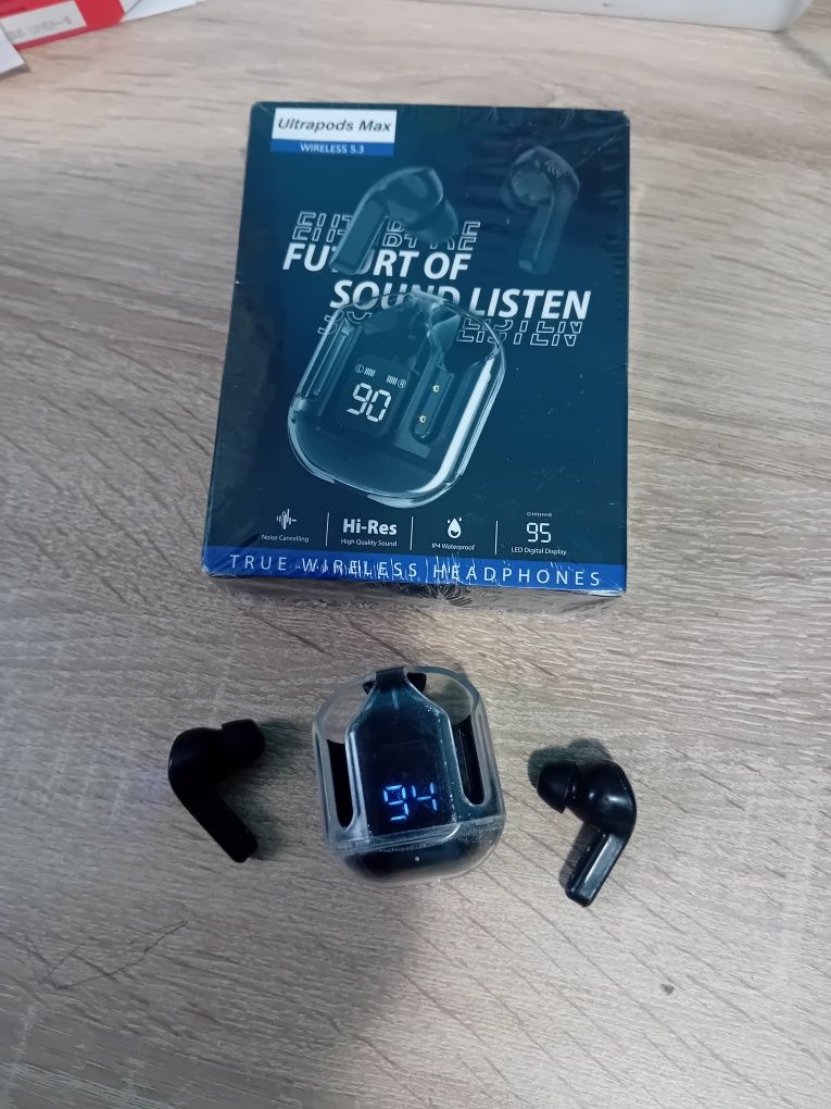 Două perechi caști HandsFree Bluetooth Wireless Microfon. Noi