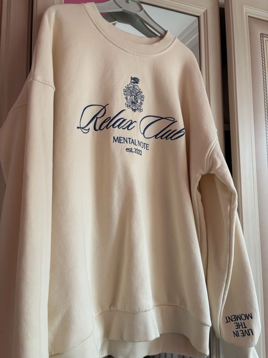 Утепленный свитшот от mental note