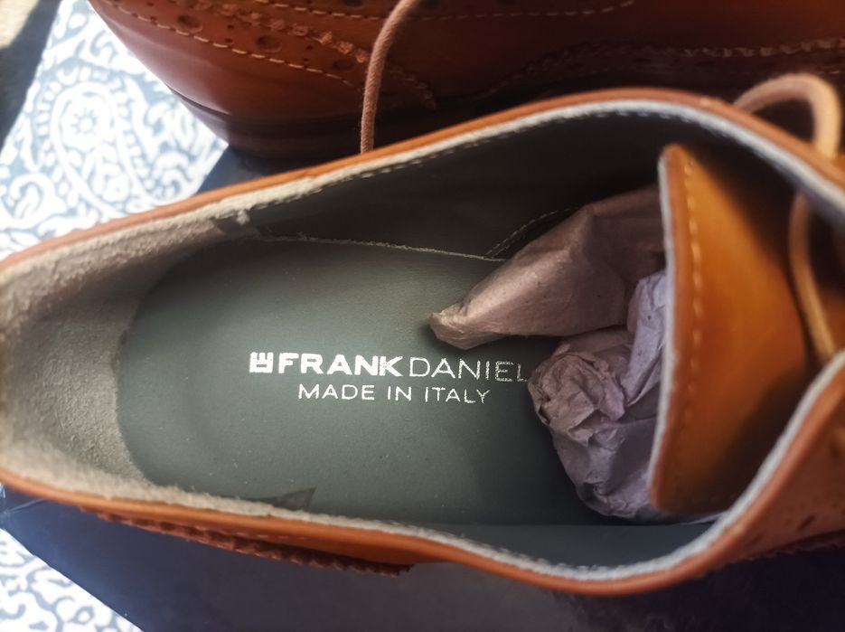 Frank Daniel N37 Нови ест.кожа обувки