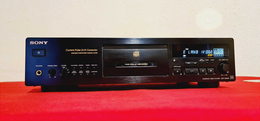 Sony CDP XB 920 QS cd text puck