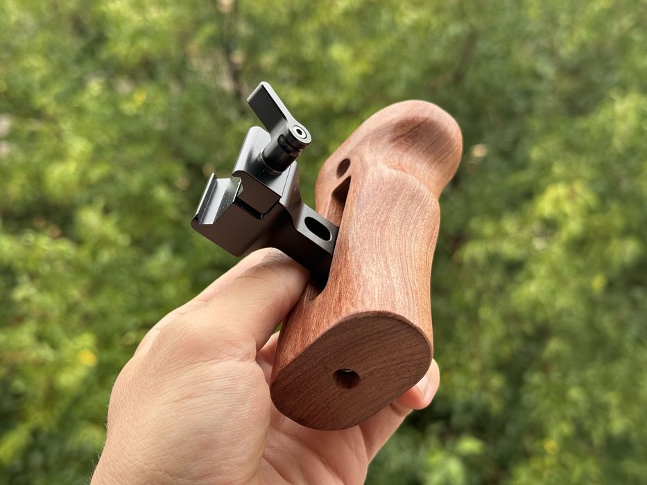 SmallRig 2187 Maner Lateral din Lemn NATO Nou