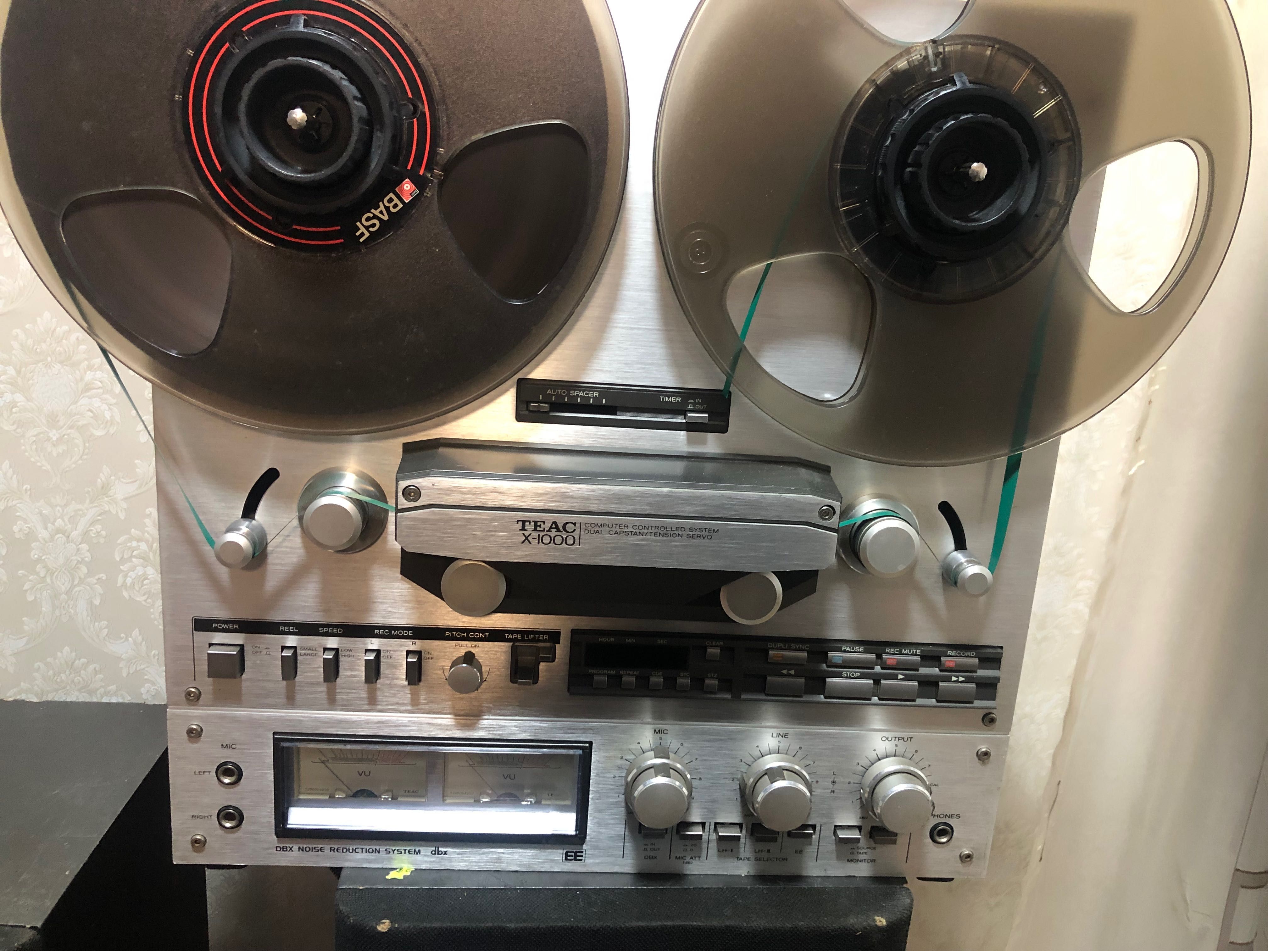 Vintige magnetofon Teac X1000