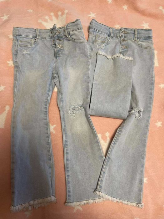 Дънки Zara 4-5 г. 110 см, като нови - по 10 лв