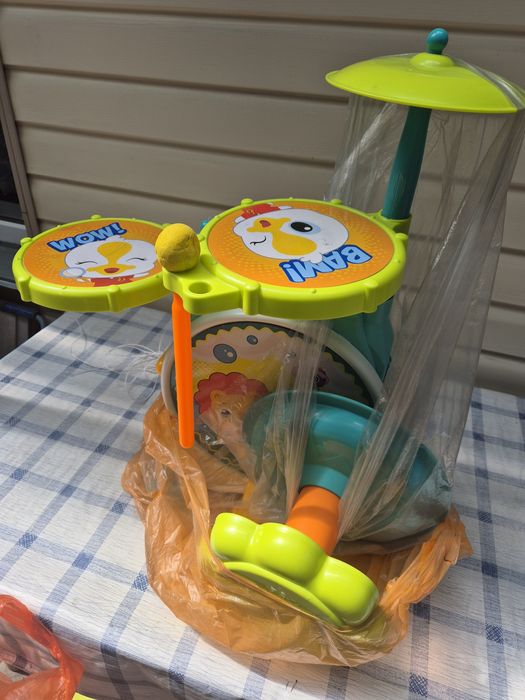 Барабан детский игровой