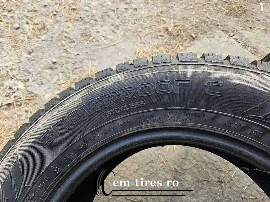 SET 2 Anvelope Iarna 215/65 R16C NOKIAN Snowproof C 109/107T