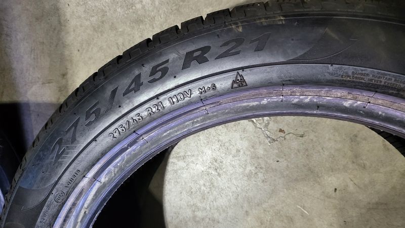 275/45/21.PIRELLI 4бр