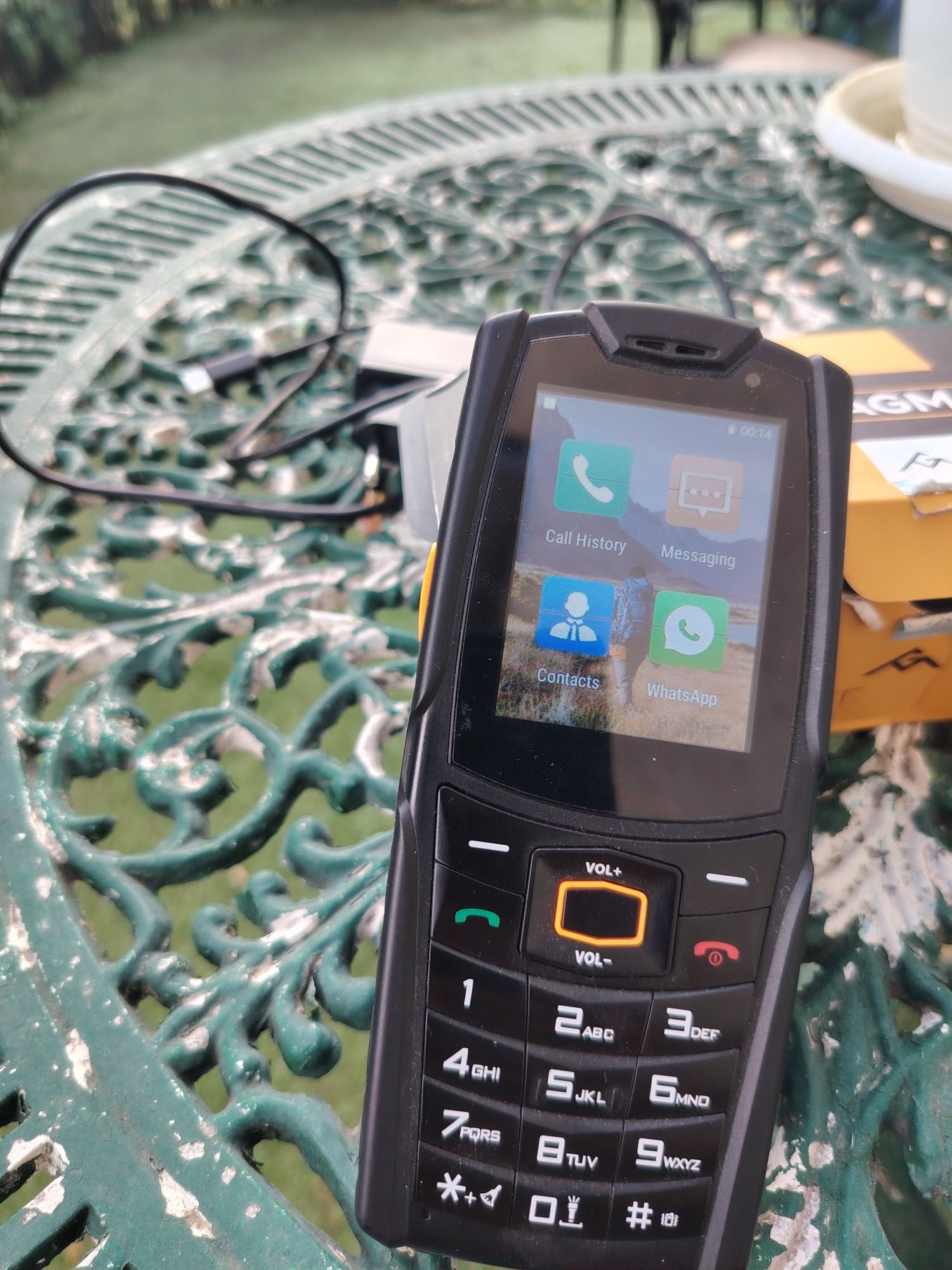 Telefon munca AGM M7 robust butoane + touchscren