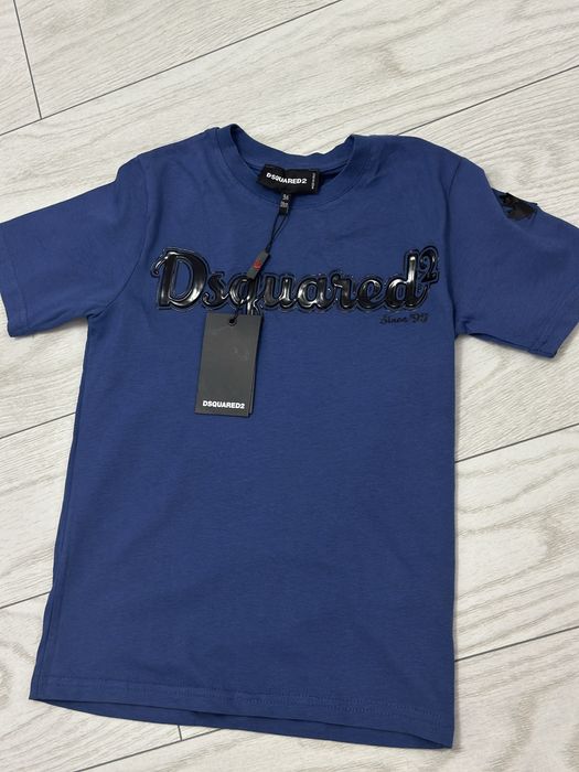 Tricou bleumarin Dsquared2 copii