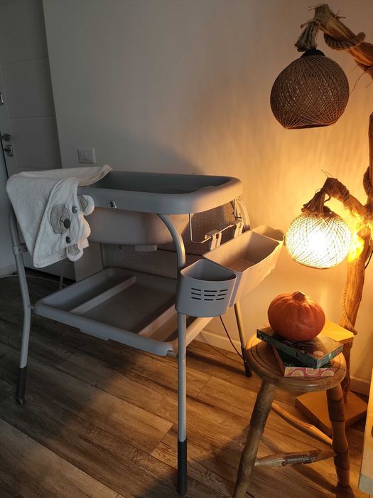 Cadita bebe Chicco cu masa de infasat (pliabila)