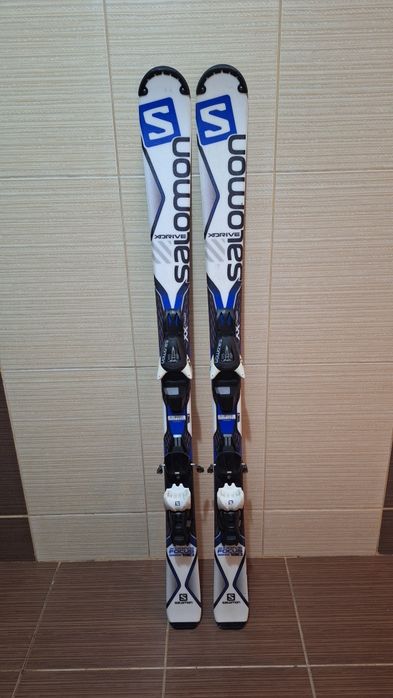 Schiuri 130cm salomon-clapari ski, casca- set schi