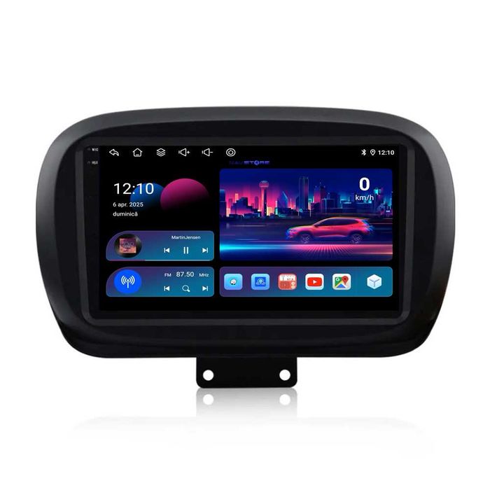 Navigatie Dedicata Fiat 500X (2014 - 2020), 9Inch, WiFi, Carplay