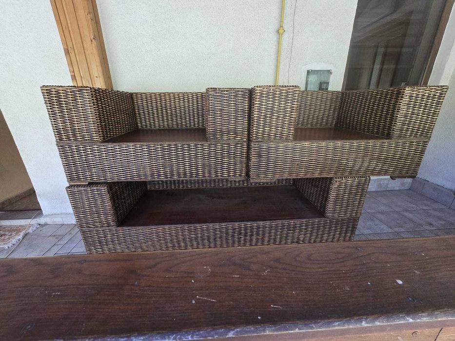 Mobilier Ratan Canapea si 2 fotolii