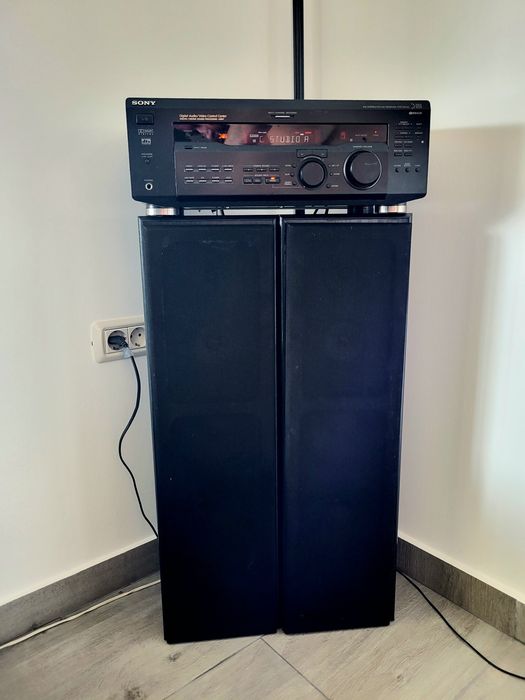 Amplificator/Tuner  Sony STR-DE445 si Boxe de podea CAT