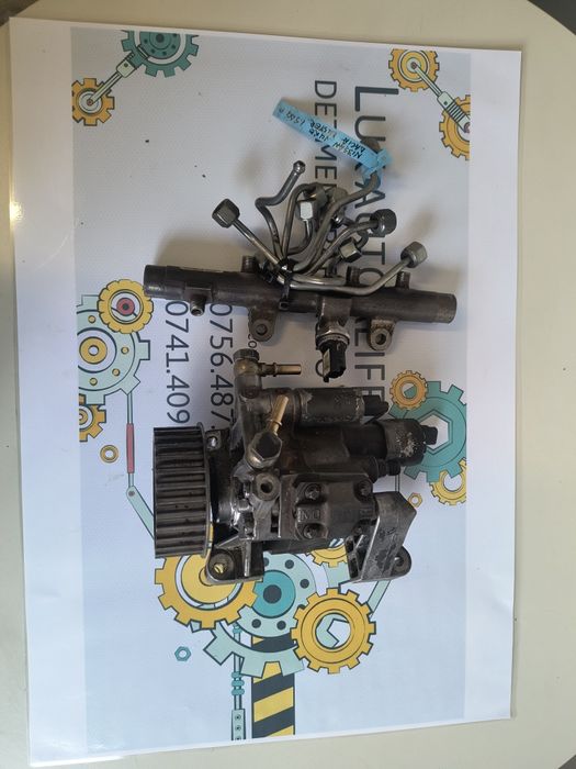 Pompa rampa conducte injectoare injectie Nissan Renault Dacia 1.5 dci