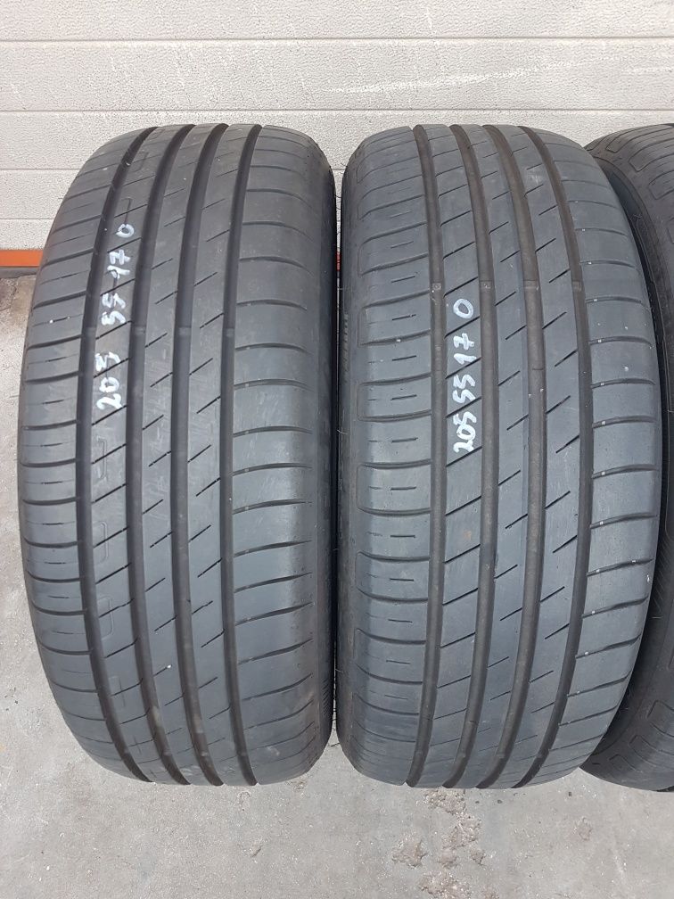 Летни гуми 4 броя GOODYEAR Eficient Grip 205 55 R17 дот 0917